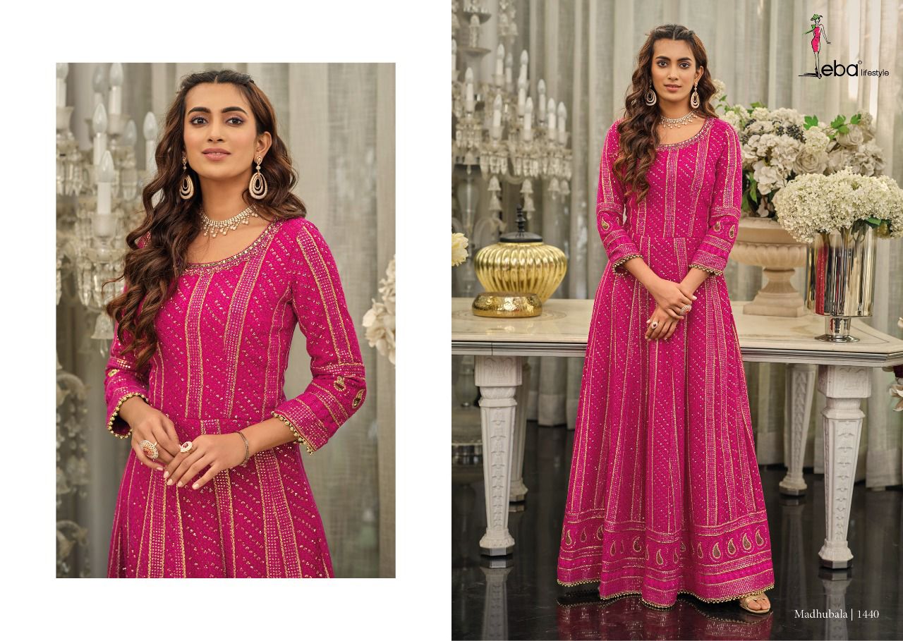 Eba Madhubala Heavy Wedding Wear Georgette Designer Latest Salwar Kameez Collection